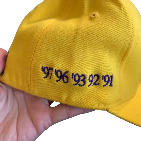 Los Angeles LA LAKERS PHIL JACKSON 10 CHAMPIONSHIPS RING BANNER X HAT PJ… - Picture 4 of 6